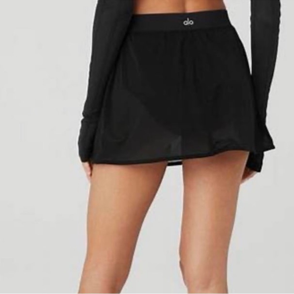 ALO Yoga Mesh Tennis Skirt